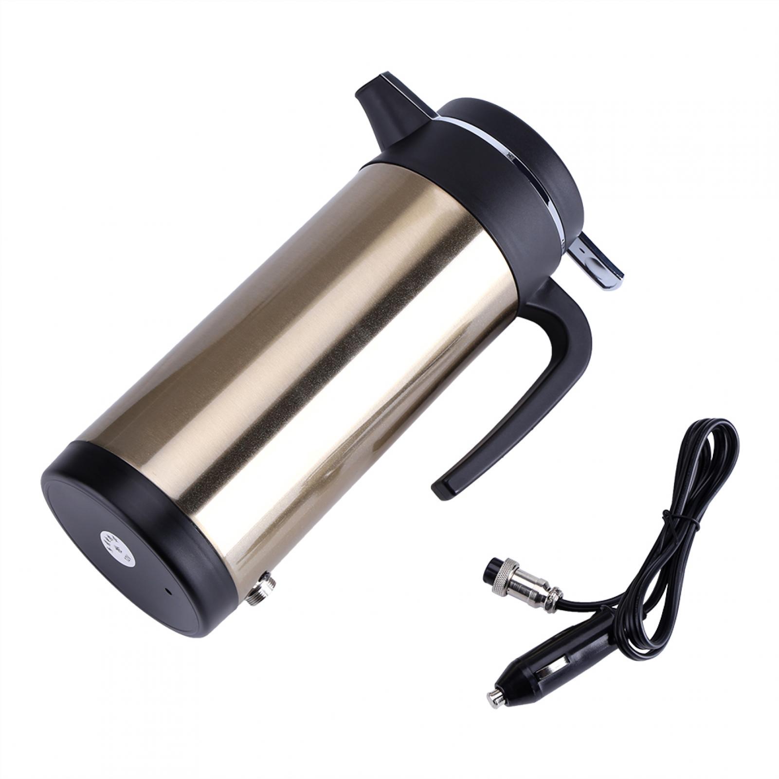 Zaqw Incar Heating Cup,800mL 12V Portable Incar Stainless Steel