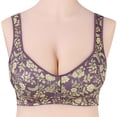 thumbnail image 2 of WCJM Up To 50% Off Bra Padded Racerback Low Nylon,Spandex Bra Grey,42Cd, 2 of 3