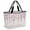 Pink, variant on Spring Cherry Flowers Beach Bag for Women, Large Breathable Mesh Beach Tote Bag, Blue-green Gray Floral Blossom Beige Sandproof Lightweight Travel Bags for Vacation Picnic Swimming Pool