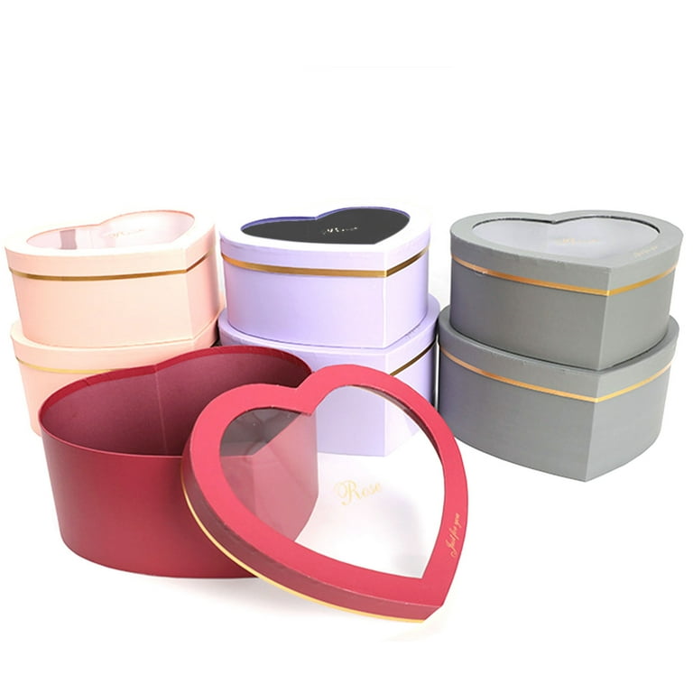LOVELY BOX❤︎ Amazon.com: Soul & Lane Pink Valentine's Day Gift Boxes for