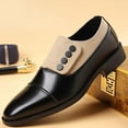 thumbnail image 6 of Yellow Comfortable Business Leather Shoes For Men With Soft Sole Design Formal Dress Shoes For Professional Wear Lightweight And Durable Perfect For Daily Use, 6 of 9