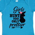 thumbnail image 4 of Inktastic Hunting Girls Hunt Too Only Prettier with Doe and Arrow Girls Baby Bodysuit, 4 of 5