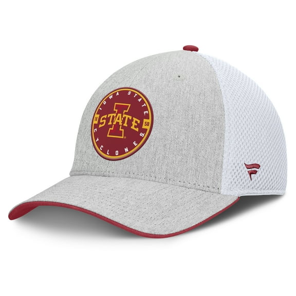 Men's Fanatics Heather Gray Iowa State Cyclones Trigger Flex Hat