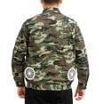 thumbnail image 1 of Chaqueta de ventilador de refrigeración para exteriores de verano, ropa de aire acondicionado para hombres, ropa de protección solar, ropa de trabajo de construcción resistente al desgaste Adepaton CPB-DE-SSW217-15, 1 of 5