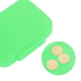 thumbnail image 3 of Unique Bargains 1 Pc Pill Case 1 Grid Design Pill Box Green, 3 of 6