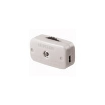 Leviton Lamp Cord Switch Rotary Style - White