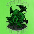 thumbnail image 3 of CafePress - Cthulhu Dreaming Light T Shirt - Light T-Shirt - CP, 3 of 4