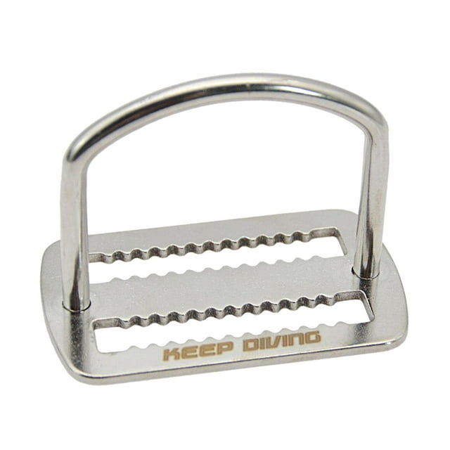 Cinturón de pesas de buceo de acero inoxidable Protector deslizante Correa de correa de 5 cm Retenedor de tapón para esnórquel, surf, natación, Baoblaze Tapón del cinturón de pesas