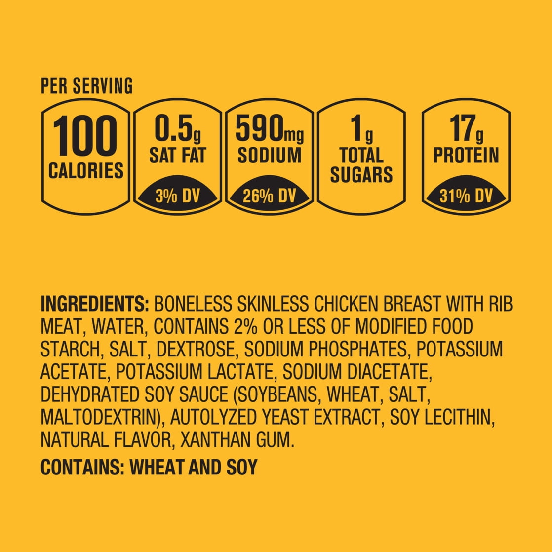 Foster Farms Fully Cooked Classic Grilled Strips, 6 oz (Refrigerated)