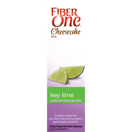 Fiber One Cheesecake Bar, Key Lime, Dessert Bar, 5 Fiber Bars, 6.75 oz