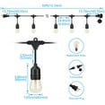 thumbnail image 5 of String Patio Lights, Homes and Gardens Lights, Outdoor Globe String Lights, Waterproof String Lights, 50FT 24 Sockets 36 Bulbs Included, 5 of 7