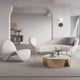thumbnail image 2 of White Gold Legs Lazy Sofa Nordic Love Seat 3 Seater Fabric Foam Sponge Couch Gaming Chair Adults Cheap Sofa 2 Plazas Furniture My Lux Decor Round, 2 of 14