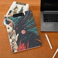 thumbnail image 6 of Lovely Cat Astronaut Planets Foldable Binder Folder Clipboard with Pen Slot Double Clips A4 Size File Storage, 6 of 8