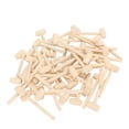 thumbnail image 4 of Mini Hammer, Lightweight 50 Pcs Mini Wooden Hammers  For DIY Crafting, 4 of 8