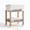 Wood, variant on LELELINKY 2-Tier Rolling Printer Stand with Storage, Under Desk Shelf Cart for Home Office, White