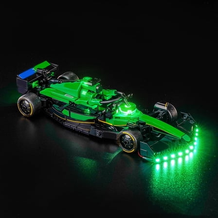 ‌LED Light Compatible with Legos 77245 Building Set, LED Light Kit for Legos 77245 F1 AMR24 Super Racing Car Building Toy, Only Decoration Lights, No Building Model Kit