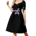 thumbnail image 1 of Vestido de manga corta para mujeres con intolerancia alimentaria/intolerante a la lactosa. Ropa para mujeres, vestidos largos, vestidos de fiesta., 1 of 7