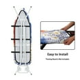 thumbnail image 4 of HELLHERO Ironing Board Cover, Standard Size Iron Board Covers with Heavy Duty Adjustable Elastic Edges, Heatproof Ironing Board Covers for Smooth Ironing(Daisies Lavender, 15"x54"), 4 of 5