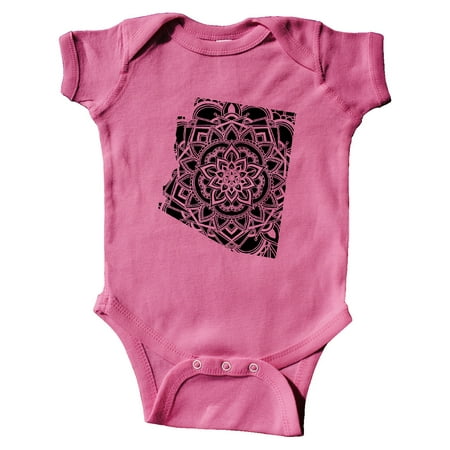

Inktastic Arizona Silhouette Mandala Gift Baby Boy or Baby Girl Bodysuit