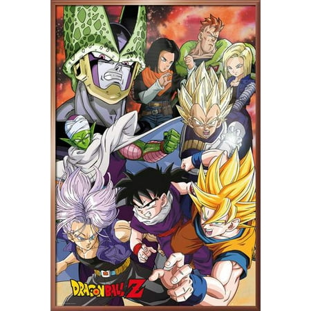 Dragonball Z - Framed TV Show Poster / Print (Cell Saga - Characters) (Size: 24