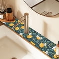 thumbnail image 2 of Yayeee Faucet Mat for Kitchen Sink 30" Diatomite Long Splash Guard Pad, Yellow Lemons, 2 Pack, 2 of 7