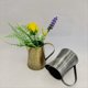 thumbnail image 3 of Jarrón de Metal Jarra Decorativa Desgastada Soporte para Flores Florero de Metal con Asa para Maceta de Jardín en Casa Bronce, 3 of 5