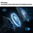 thumbnail image 4 of Lunettes, Micro Intégré et Haut-Parleur Contrôle Vocal Lunettes Intelligentes Filtrant la Lumière Bleue pour Intérieur Extérieur, 4 of 7