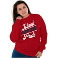 thumbnail image 4 of Island Puerto Rican Pride Se Levanta Sweatshirt for Men or Women Brisco Brands L, 4 of 5