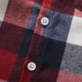 thumbnail image 5 of Tiny Cutey Kids Little Boys Girls Baby Long Sleeve Button Down Plaid Flannel Shirt Top Clothes for 18-24 Months, 5 of 7