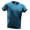 Light Blue, variant on Men's Summer Ice Silk Short Sleeve T-Shirt Loose Fit, Quick Drying, Ideal for Indoor/Outdoor, Various Sizes