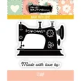 thumbnail image 3 of 2025 New Stamp Stencil For Scrapbook Diary Decoration Embossing Template Diy Greeting Card Handmade Stitched with Love Clear, 3 of 6
