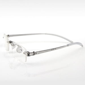 Mode Femmes/Hommes Sans Rimless Resin Reading Glasses Eye Reader +1.00~+4.00 s U.K-Fa W5K7