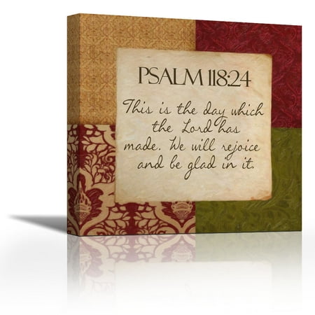 Psalm 118 - Contemporary Fine Art Giclee on Canvas Gallery Wrap - wall