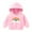 Pink, variant on Odeerbi Kids Boys Girls Fleece Hoodies Rainbow Pattern Pullover Hooded Sweatshirts Children's Printed Long Sleeve Round Neck Hooded Sweatshirt Blue