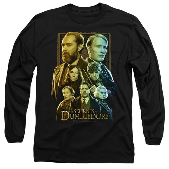 Fantastic Beasts The Secrets Of Dumbledore Character Portraits Unisex Adult Long-Sleeve T Shirt