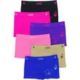thumbnail image 6 of ToBeInStyle Girl's Pack of 6 Comfortable Seamless Stretch Bear Print Boyshorts - S, 6 of 6