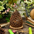 thumbnail image 2 of Sungmor Cast Iron Pinecone Tealight Candle Holder, Rustic Hanging Lantern, 1 Piece, 2 of 8