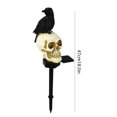 thumbnail image 5 of 3 Piezas Luces Solares LED Estacas Resina Solar Halloween (B) Rojo, 5 of 5