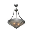 thumbnail image 4 of Meyda Tiffany 117717 18" W Van Erp Silver Mica Inverted Pendant - Silver, 4 of 5