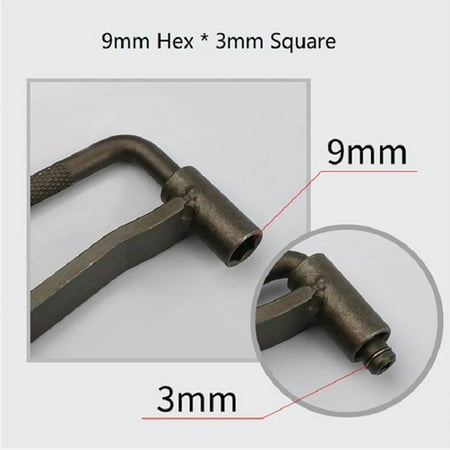 

Motorcycle Engine Valve Screw Adjustment T Wrench Tool Repair Hand Tool 9mm