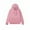 Pink, variant on MELDVDIB Mens Hoodies Fall Winter Long Sleeve Oversized Hooded Sweatshirts Fashion Casual Solid Color Stretch Comfy Pullover Tops with Pocket White S