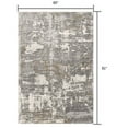 thumbnail image 2 of 5â€™ x 8â€™ Beige and Gray Distressed Area Rug, 2 of 7