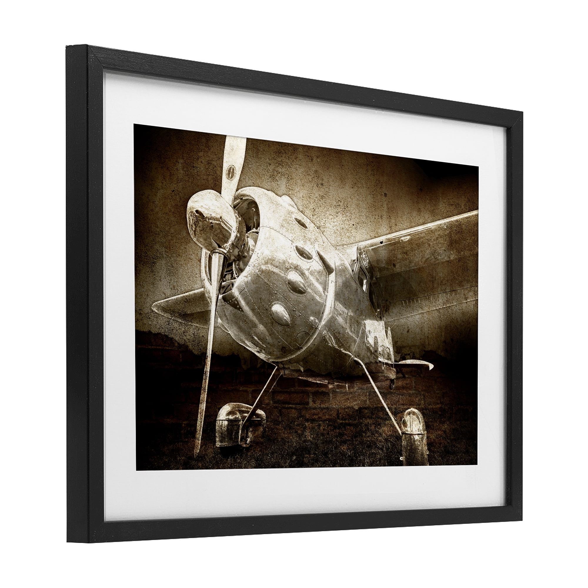 Stupell Industries Taking Flight Vintage Black Framed Print Under Glass, design by Kim Allen