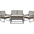 thumbnail image 2 of Safavieh Shawmont 4-piece Outdoor Set, 2 of 2