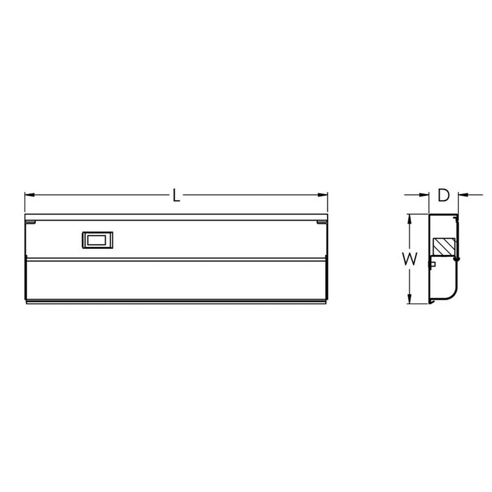 T5L2-21RRB-AFX-T5L - 21 Inch 8.5W 1 LED Undercabinet-Oil-Rubbed Bronze Finish