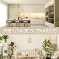thumbnail image 2 of Beige Cloth Lampshade with Durable Metal Support for Decoration Protects from Dust and Insects 1 Pc, 2 of 5