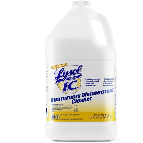 Lysol I.C. Quaternary Disinfectant Cleaner Concentrate Liquid 128