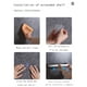 thumbnail image 5 of Estante adhesivo Caddy de ducha blanco | Organizador de baño de plástico sin taladro con fuertes ganchos de succión | Estante de almacenamiento flotante de montaje en pared resistente a la corrosión, 5 of 8