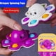 thumbnail image 1 of In 1 Flip Octopus Toy Fidget Spinner Toys Anti Stress Hand Fingertip Gyro Push Bubble Change Face Toy Sensory heqiyong LED, 1 of 2
