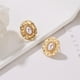thumbnail image 4 of Pendientes para mujer, regalos para mujer, pendientes de cuentas con forma de personalidad, joyería para mujer, regalo, pendiente de aleación, 4 of 5
